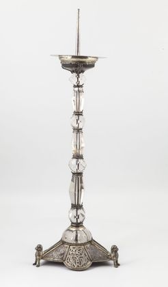 Candelabro di cristallo di rocca