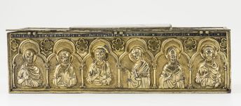 Cassetta di reliquie di quattordici Santi orientali