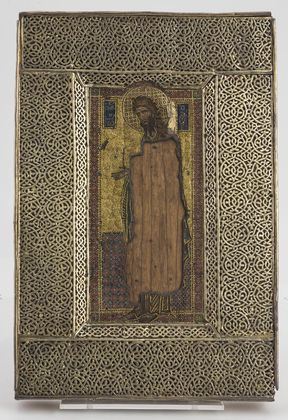 Mosaik-Ikone mit hl. Johannes dem Täufer