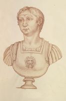 Disegno raffigurante "Ritratto di Pompeo"