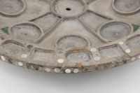 Patena di Steatite con croce