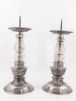 Rock crystal candelabra