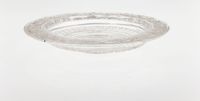 Rock crystal plate