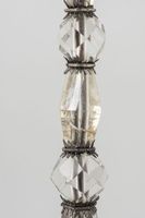 Candelabro de cristal da rocha