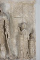Rilievo votivo con Cibele e Attis