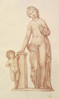 Disegno raffigurante "Statuetta di Afrodite"