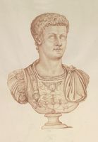 Disegno raffigurante "Ritratto di Caligola"