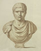 Disegno raffigurante "Ritratto di Caracalla"
