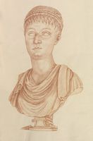 Disegno raffigurante "Ritratto femminile"