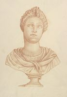 Disegno raffigurante "Testa di Apollo"