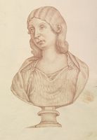 Disegno raffigurante "Ritratto femminile"