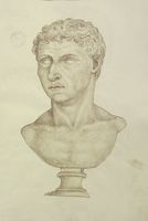 Disegno raffigurante "Ritratto maschile"