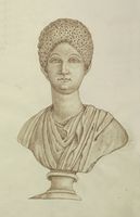 Disegno raffigurante "Ritratto femminile"