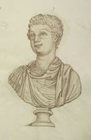 Disegno raffigurante "Ritratto di Caracalla"