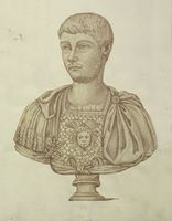 Disegno raffigurante "Ritratto maschile"