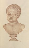 Disegno raffigurante "Busto di bambino"