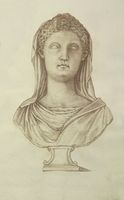 Disegno raffigurante "Ritratto femminile"