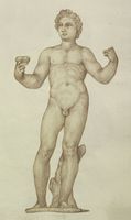 Disegno raffigurante "Dioniso"
