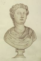 Disegno raffigurante "Ritratto femminile"