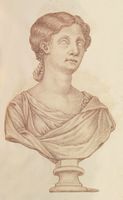 Disegno raffigurante "Ritratto di Antonia Minore"