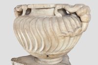 Fluted vase