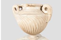 Fluted vase