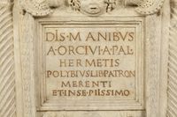 Altare cinerario di Aulo Orcivio