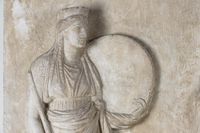 Rilievo votivo con Cibele e Attis