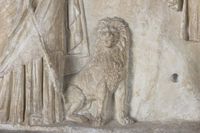 Rilievo votivo con Cibele e Attis