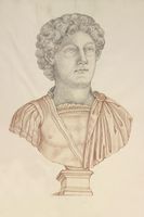 Disegno raffigurante "Ritratto di Efestione"