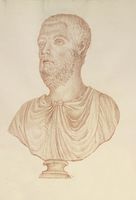 Disegno raffigurante "Ritratto maschile"