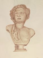 Disegno raffigurante "Testa di Satiro"