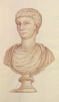 Disegno raffigurante "Ritratto maschile"
