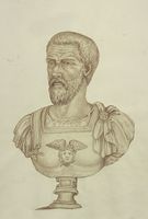Disegno raffigurante "Ritratto di Pompeiano"
