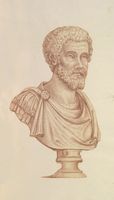 Disegno raffigurante "Ritratto di Settimio Severo"
