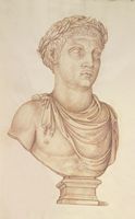 Disegno raffigurante "Testa di Eracle"
