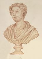 Disegno raffigurante "Ritratto di Marco Aurelio"
