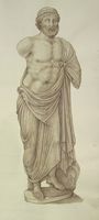 Disegno raffigurante "Asclepio"