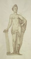 Statua ritratto femminile
