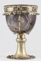 Chalice with Eucharistic inscription